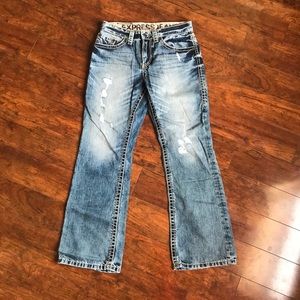 ‼️Express Men’s distressed jeans